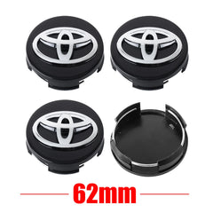 56/62mm Car Wheel Center Cover Decoration Badge Auto Hub Caps For Toyota C-hr Rav4 Yaris Hilux Avensis Prius Auris Corolla Cross
