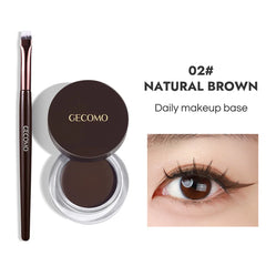 GECOMO Long Wear Matte Eyeliner Gel Cream, Quick Drying Waterproof Eyeliner Gel