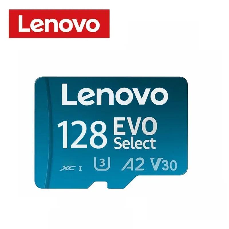 Lenovo 128GB EVO Select microSD card, A2 V30