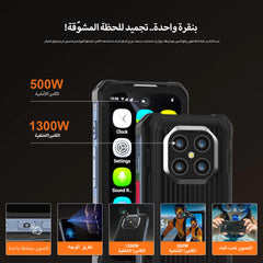 SERVO TANK500 IP68 هاتف ذكي صغير مقاوم للماء 4G LTE Android 12 RAM 6GB ROM 128GB PTT Network Intercom هواتف ذكية صغيرة متينة