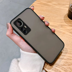جراب هاتف مقاوم للصدمات لهاتف Xiaomi Mi 14T 13T 12T 14 12 13 11 Lite 5G NE 12X Poco X5 X3 NFC F3 F5 Pro غطاء خلفي صلب بإطار ناعم