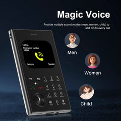هاتف محمول جديد SERVO V8 مزود ببطاقة 2G GSM وراديو FM ومشغل MP3 وصوت سحري وشريحة SIM وعصري وصغير الحجم ومقبس سماعة رأس