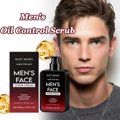 Exfoliating Moisturizing Men's Face Oil Control Scrub Cream Exfoliating Face Remove Blackhead Grease Nourish Soothing Skin Care