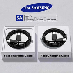 كابل بيانات USB C فائق السرعة PD 45 واط من قطعتين لهاتف Samsung Galaxy S20 S21 S22 S23 Ultra Note 10 5G 20 A53 A54