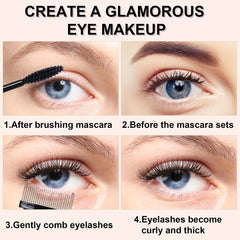 7/15pcs Eyelash Curler Set With Replacement Pads For Women Eyelashes Curling Tweezers Clips Lash Mascara Wands Brush Makeup Tool
