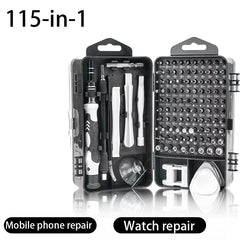 115 in 1 Multifunctional Precision Magnetic Screwdriver Set Computer PC Mobile Phone Equipment Repair Screwdrive Kit Hand Tools