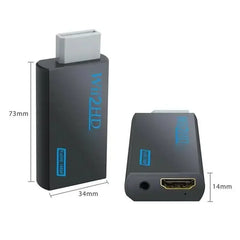 Wii To HDMI-Compatible Adapter Converter 3.5mm Audio For PC HDTV Monitor 1080P 720P Wii2 To HDMI-Compatible Converter Adapter