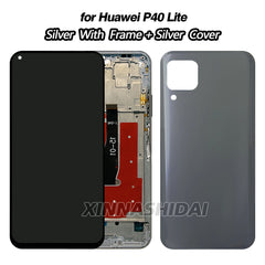 6.4’‘ New Display For Huawei P40 Lite LCD Touch Screen Digitizer Assembly With Frame Display Replacement For Huawei P40 Lite