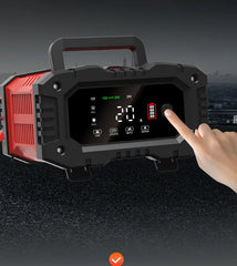 12v/24v Fully Automatic Battery Charger 7-segment Smart Car Battery Charger Pulse Repair for Agm Gel Wet Lead Acid Charging