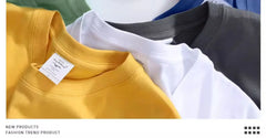 Cute Cartoon  ort Sve T-irt Women's Summer Casual Loose Fit plus Size American Sle Cotton Top Korean Version