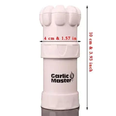 أداة مطبخ متعددة الوظائف من Garlic Master، عجلة تقطيع الثوم، أسطوانة مفرمة الثوم، مطحنة الثوم اليدوية من Kitchen Aid