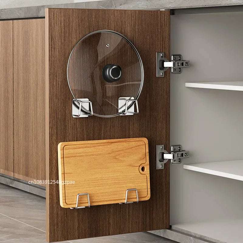 Kitchen Stainless Steel Sink Sponges Holder Self Adhesive Drain Drying Rack Kitchen Wall Hooks Accessories Storage Organizer