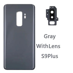 New for Samsung Galaxy S9 g960 g960f S9 Plus g965f battery back cover 3D glass panel rear door housing case camera lens replace