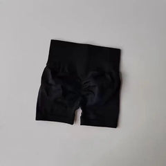 شورت يوغا نسائي عالي الخصر قابل للتنفس للجري في الصيف، سروال ضيق قصير لركوب الدراجات والتمرين الرياضي في صالة الألعاب الرياضية