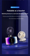 Mini Handheld Small Fan Portable Portable Silent Office Desk Student On Dormitory Charging Outdoor Hand Holding Fan Small