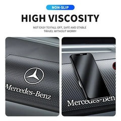 Car Dashboard Phone Glasses Non-Slip Silicone Pad Waterproof Sticky Mat For Mercedes Benz Exclusive AMG W108 W124 W126 W140 W168