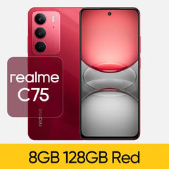هاتف realme C75 4G الذكي IP69 IP68 مقاوم للغبار والماء بدرجة عسكرية 5828 مللي أمبير في الساعة 45 وات شحن عكسي متين