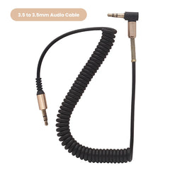 كابل صوت قابل للسحب من OLAF USB C إلى 3.5 مم لسيارة iPhone 15 كابل AUX بمقبس 3.5 مم إلى كابل مكبر صوت بمحول الكوع