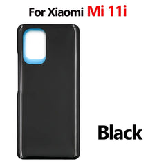 For Xiaomi Mi 11i Mi 11X Pro Battery Back Cover 3D Glass Panel Rear Door Mi11i Glass Housing Case Adhesive With Camera Lens