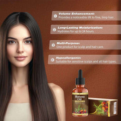 Batana Oil Rosemary Oil For Hair Growth Strengthen Roots Nourish Scalp Smooth Frizzy Repair Split Ends Hair Care Essential Oil