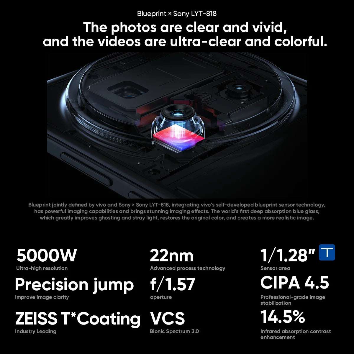 China Version VIVO X200 PRO 5G Dimensity 9400 CPU 6.78 inch AMOLED 120HZ Screen 6000mAh 90W Flash Charger OTA NFC 50MP camera