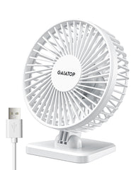 GAIATOP Mini USB Desktop Fan Portable Fan Desktop Office USB Quiet Cooling Fans Three Speed Adjustment Suitable For Home Office