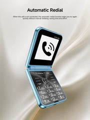 SERVO i16 PRO MAX Flip Mobile Phone 4 SIM Standby Speed Dial Magic Voice Flashlight Call Recording 2G GSM Button Fold Cellphones