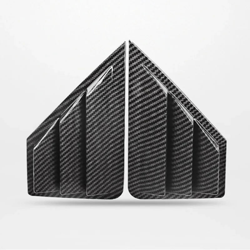 2Pcs Car Rear Windows Cover Sticker Window Triangle Shutters Trim for Toyota C-HR CHR C HR 2016 - 2022 Car Accessories Car Decal