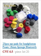 Ear Pads For Headphones Covers Sponge Leather Foam Cushion 40mm 50mm 55mm 60mm 65mm 70mm 75mm 80mm 85mm 90 95 100 105mm 110mm