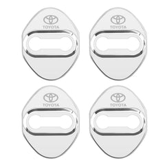 4PCS Car Door Lock Cover Case For Toyota chr Corolla Camry rav4 Yaris hilux prius avensis auris Prado verso fortuner Accessories