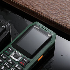 هاتف محمول متين M6000 GSM 2G Network 4 بطاقات SIM Magic Voice مقبس 3.5 مم شاشة 2.4 بوصة لوحة مفاتيح كبيرة هاتف محمول لكبار السن