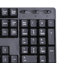 لوحة مفاتيح USB روسية إنجليزية لوحة مفاتيح كاملة الحجم للكمبيوتر/سطح المكتب/الكمبيوتر الشخصي/الكمبيوتر المحمول/السطح المكتب/وغيرها