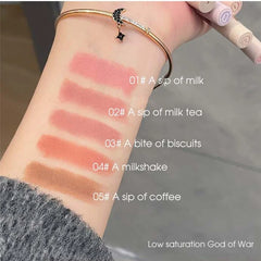 Gege Bear Soft Matte Lip Liner - Defines Lips, Long-Lasting, and Won't Smudge in Natural Pink