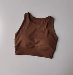 All-in-one Shock-proof Compact Sports Vest Running Breathable Full-cup Yoga Vest Gym Clothing Summer New Fitness Bra