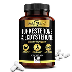Balincer TURKESTERONE  & ECDYSTERONE  Extracts-energy Booster,Promote Muscle Growth, Strengthening, Energy and Endurance