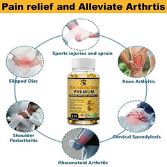 60/120pcs Joint Pain Capsules - Support Arthritis, Sprains, Knee Arthritis, Shoulder Arthritis, Rheumatoid Arthritis