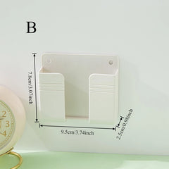 Multi-functional Wall-mounted Organizer for Remote Controls and Mobile Phones