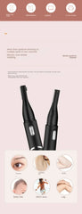 Electric Eyebrow Trimmer USB Charging Electric Face Eyebrow Hair Trimmer Mini Portable Women Body Shaver Remover care Portable