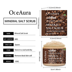 Body Exfoliating Scrub Deep Cleansing Moisturize the Skin Hydration Nourishes Brightens Skin improve roughness Body Moisturizer