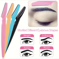 3/5/6/10/12 Piece Multi-Purpose Eyebrow Shaver Set - Gentle Facial Hair Trimmer Easy Grooming and Shaping Kit - Smooth Skin