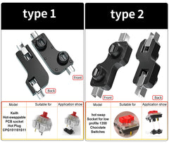 110pcs/70/30/10pcs Kailh Hot-swappable PCB Socket CPG151101S11 For Outemu Cherry MX Switches Mechanical Keyboard Axis DIY