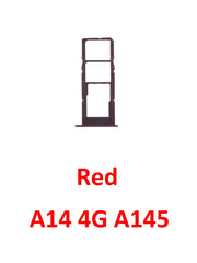 Sim Card Tray For Samsung Galaxy A14 4G A145 Phone New SIM Chip Micro SD Slot Adapter Holder For A14 5G A146 A146U