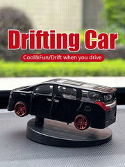 Drifting MPV Van Car Model Dashboard Ornaments Cool Fun Swing Moving Turning Interior Accessories Commercial Vehicle Decor Items