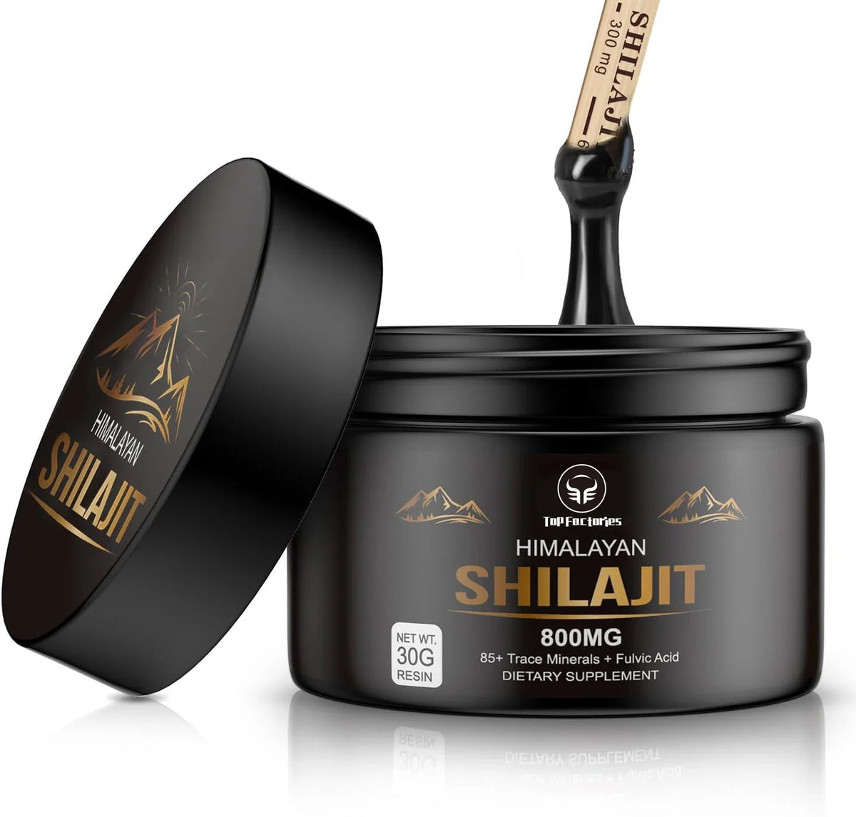 Himalayan Shilajit Resin High Potency for Men & Women| 75 Servings for Energy Boost & Immune Support, 85+ Trace Minerals