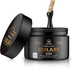 Himalayan Shilajit Resin High Potency for Men & Women| 75 Servings for Energy Boost & Immune Support, 85+ Trace Minerals