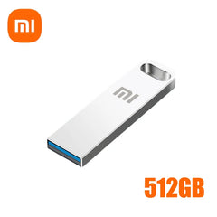 محرك أقراص فلاش معدني XIAOMI بسعة 2 تيرابايت USB 3.2 فائق السرعة لنقل البيانات، محرك أقراص USB صغير من النوع C، محرك أقراص USB مقاوم للماء