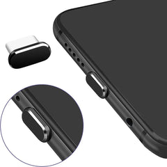 4Pcs USB C Dust Plug With Cleaning Brush Anti Dust USB-C Plug Cover Charging Port Cover Caps  For iphone Samsung All Smart Phone