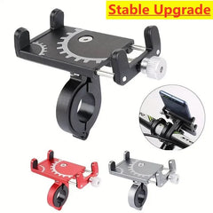 Bicycle Universal Phone Holder Mount Mobile Cell GPS Metal Riding MTB Motorcycle Stand Bracket Bike Moto Handlebar Antislip Clip