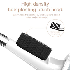 5 in 1 Keyboard Cleaner Brush Kit with Spray Port Portable Headset Cleaning Tool Multifunctional Accessories for Airpods 3