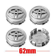 56/62mm Car Wheel Center Cover Decoration Badge Auto Hub Caps For Toyota C-hr Rav4 Yaris Hilux Avensis Prius Auris Corolla Cross